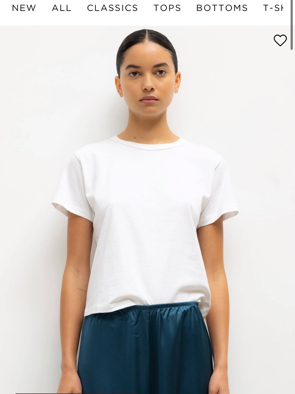 Leset Margo T shirt white S
